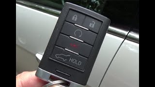 How to replace a Cadillac SRX Key Fob Battery