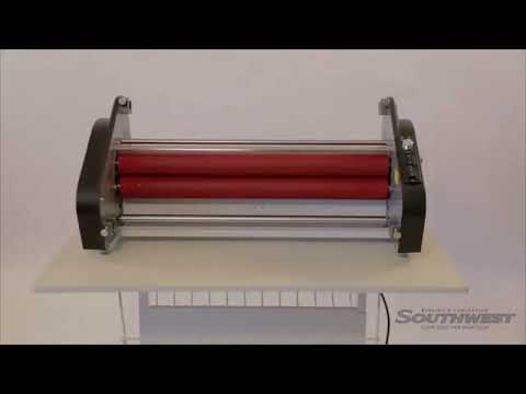 Manual phoenix 2700-dh dual heat laminator
