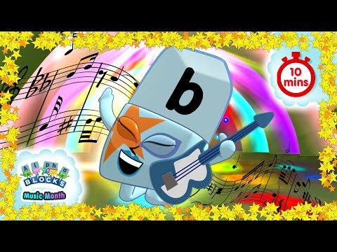 #MusicMonth Phonics - Battle of the Bands｜Alphablocks Weekly Jukebox｜#LearningSongs (#MusicMonth Phonics - Battle of the Bands | Alphablocks Weekly Jukebox |#LearningSongs)