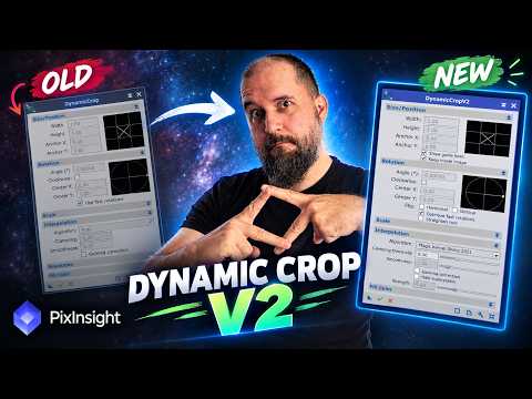 Free Dynamic Crop Tool for PixInsight video thumbnail