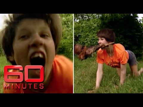 , title : 'Abandoned toddler rescued and raised by feral dogs | 60 Minutes Australia'