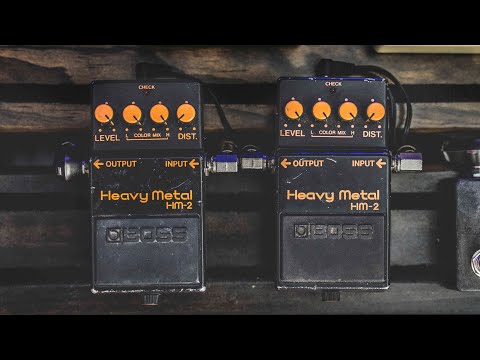 BOSS HM-2 | JAPAN VS TAIWAN | COMPARISON | SWEDISH DEATH PEDAL