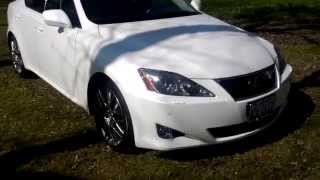 FOR SALE: 2007 Lexus IS350 Sport Starfire Pearl White *fully loaded* 35k miles $27,900 in Chicago IL
