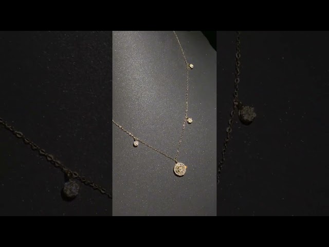 سلسال ذهب عيار 18 بوزن 1.87 جرام - سلسال الإبداع