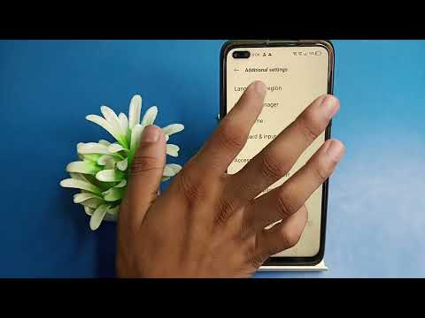 how to change language, in realme x50 pro mobile