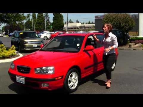 Virtual Walk Around Tour of a 2002 Hyundai Elantra GT at Titus Will Ford in Tacoma x7089a