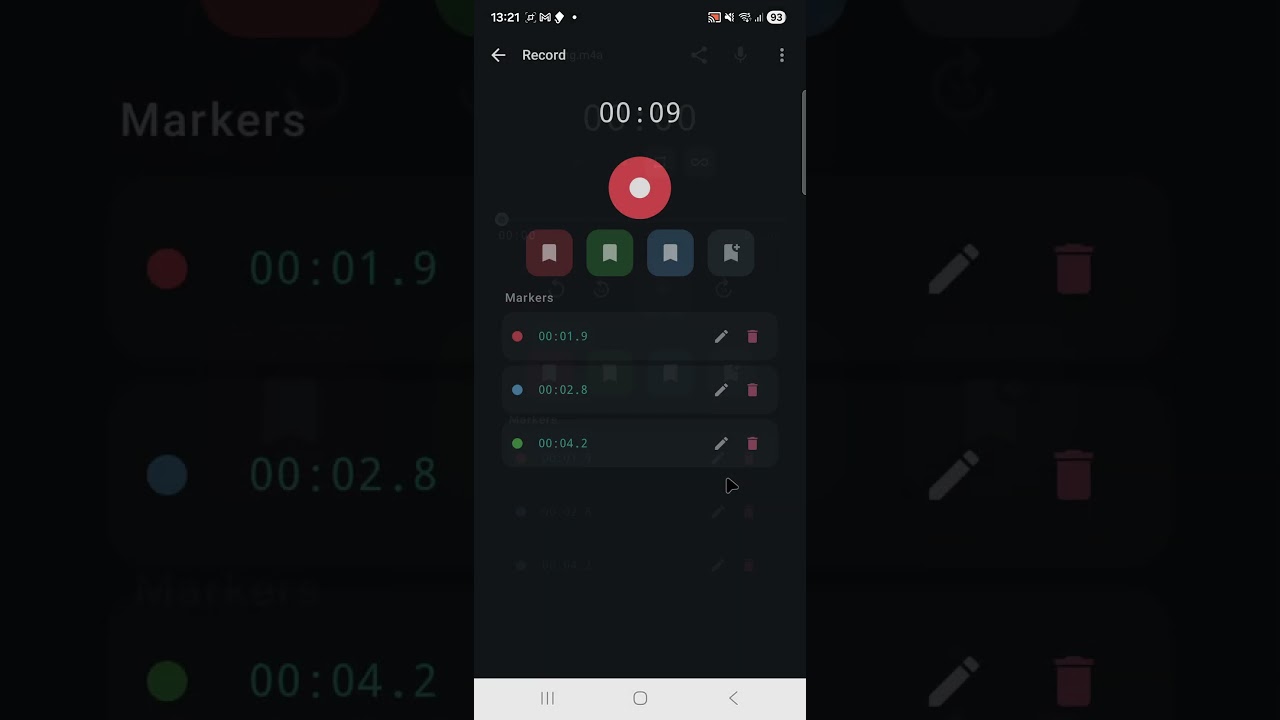 AudioMark — Recording