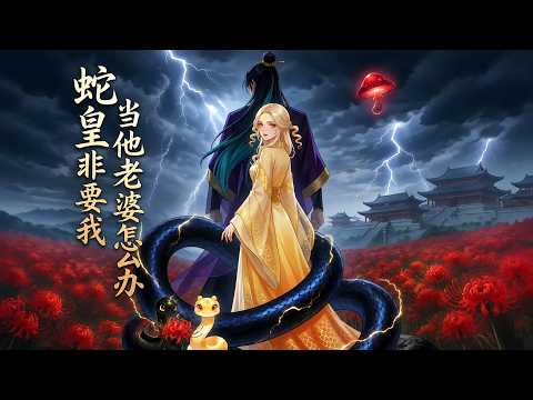 🔔🔔🔔一隻黃金蟒誤食紅傘傘後體型暴漲、可幻化人形，體味引來眾雄蟒圍堵，逃難時遇蛇族侍從奉命徵召入選蛇皇妃嬪，牠挺身展現巨軀不甘受脅。#穿越 #ai漫剧