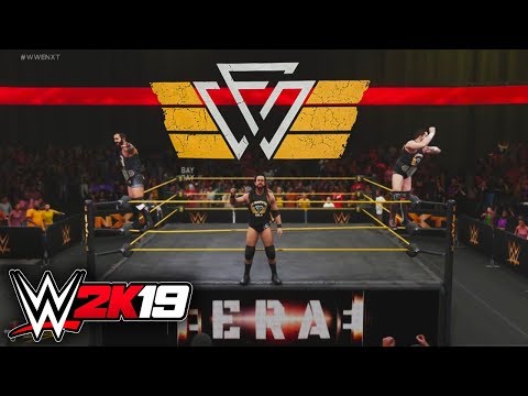 WWE 2K19 - UNDISPUTED ERA FULL ENTRANCE!! (Adam Cole, Kyle O'Reilly, Bobby Fish)