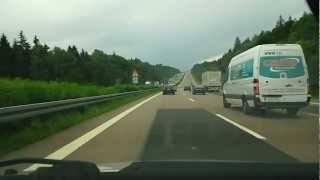 preview picture of video 'Autobahn A4 - von Siebenlehn nach Hainichen'