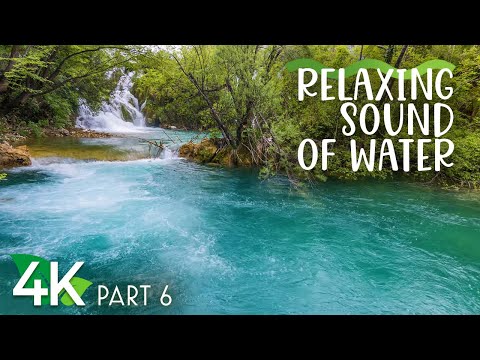 3HRS Waterfall Sound & Bird Song + Calm Music for Restoration & Sleep - 4K Relaxing Sound of Water 6
