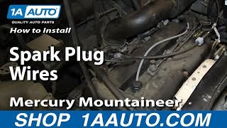 How to Replace Spark Plug Wire Set 01-04 Ford Escape