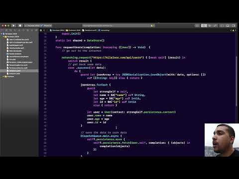 Saving JSON To The Device With Core Data | Swift 5, Xcode 10