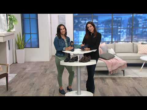 Earth Origins Leather Shooties with Buckle - Marietta Mavis on QVC