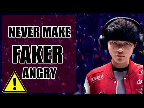 Never, But NEVER Make FAKER ANGRY! | League Of Highlights