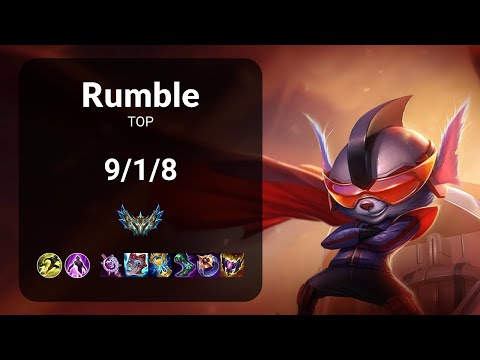 Rumble vs Jayce TOP - KR CHALLENGER Patch 15.4