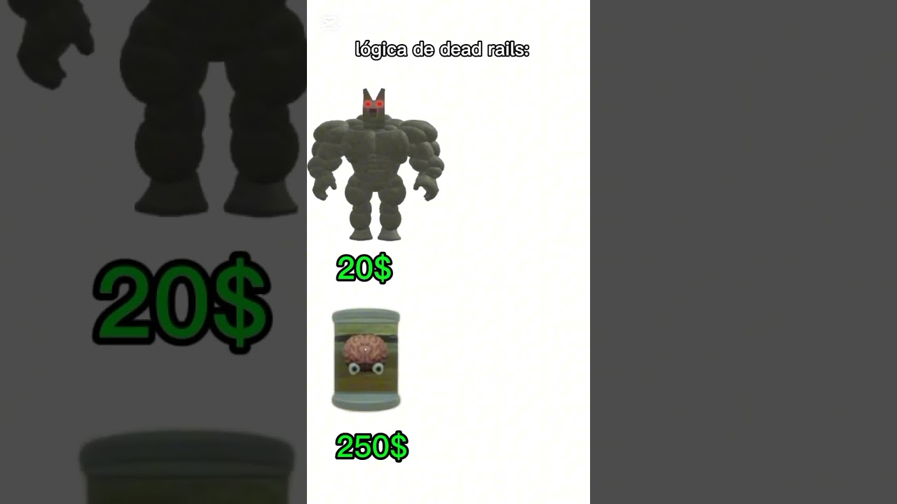 la lógica de dead rails: #linkego #roblox #humor #robloxedit #deadrails