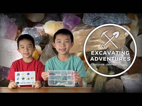We Dig For GEMSTONES! Excavating Adventures Subscription Box Unboxing & Demo | Gemstone Journey