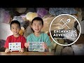 We Dig For GEMSTONES Excavating Adventures Subscription Box Unboxing Demo Gemstone Journey