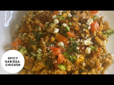 SPICY HARISSA CHICKEN WITH BULGUR