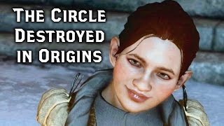 Dragon Age Inquisition - Dagna - Told that Circle was Destroyed in Origins