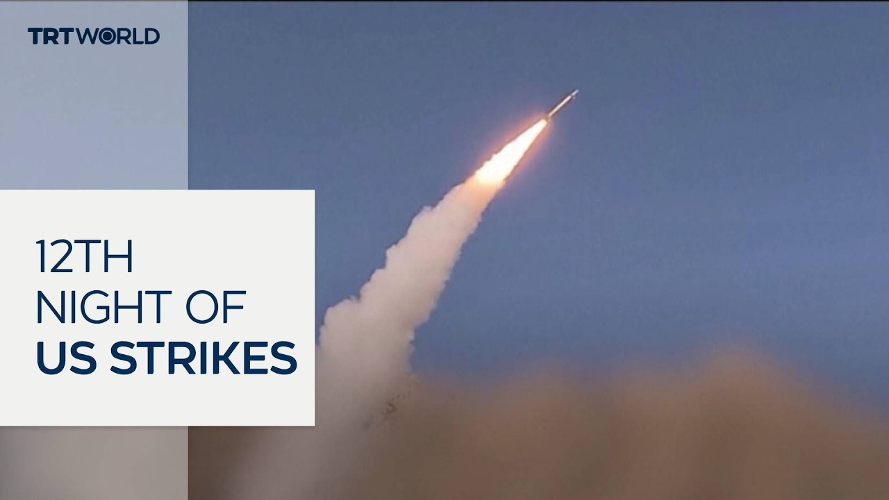Video | US military launches 12th consecutive night of strikes on Iran