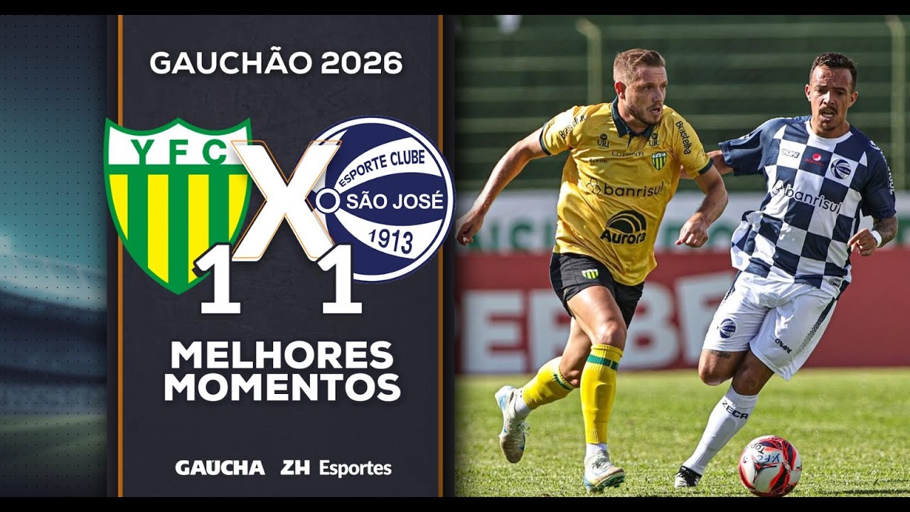 Ypiranga vs EC São José Highlights