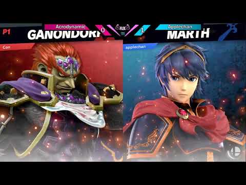 FLEX #7 Smash Ultimate - applechan (Marth) vs. Acr0dyn4mic (Ganondorf) Winners Round 1