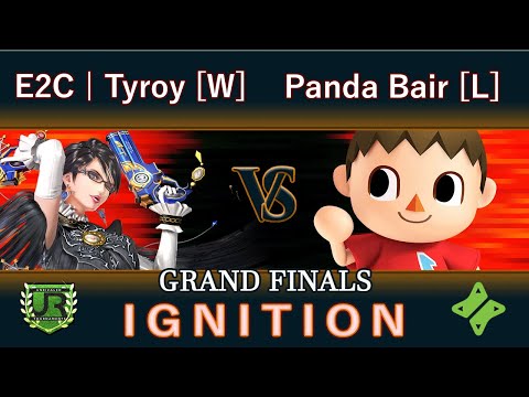 Ignition #104 GRAND FINALS - E2C | Tyroy [W] (Bayonetta) vs Panda Bair [L] (Villager)