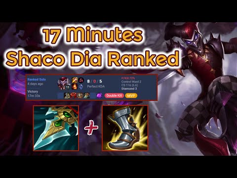 Closing the Game Early! S13 Shaco Dia 3 Ranked [League of Legends] Full Gameplay - Infernal Shaco