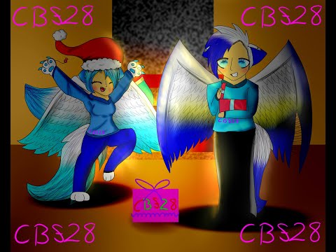 Christmas Speed paint !!! by CBF28
