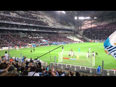 OM-Nantes 2-0 28/11/2014 but Rod fanni virage sud