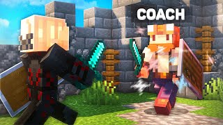 I Hired a Minecraft PvP Coach, Then Defeated Him