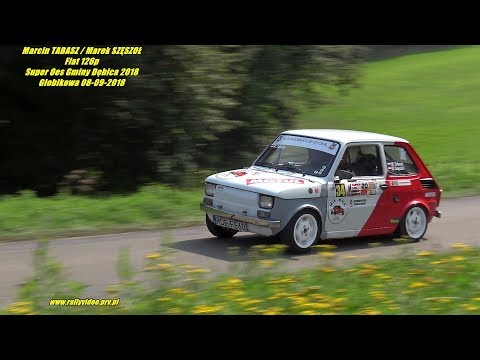 Marcin TABASZ / Marek SZĘSZOŁ - Fiat 126p - Super Oes Gminy Dębica  Głobikowa 08-09-2018