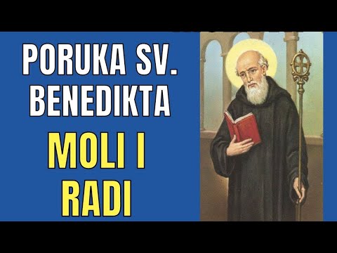 "MOLI I RADI" - GESLO SV. BENEDIKTA
