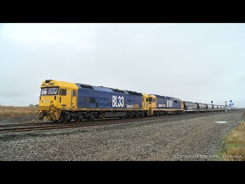 Pacific National Grain Train - PoathTV Australian Railways