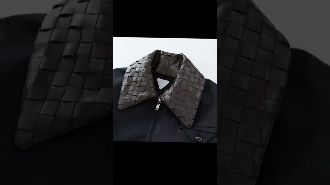 BOTTEGA VENETA Midnight Blue Tech Cotton Jacket