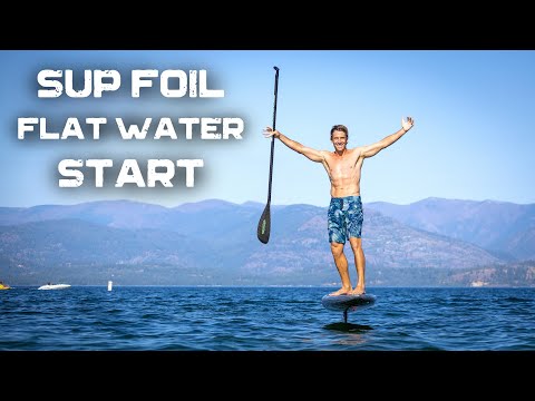 How to | SUP FOIL | on flat water
