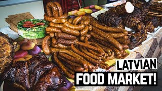 Latvian Food Festival and Markets! + Eating Baked Ants and Bees 🐜🐝 (Riga, Latvia)