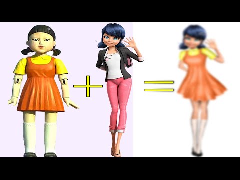 Squid Game doll + Miraculous Ladybug [ Photoshop ]