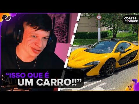 ARUAN REAGE: INCRÍVEL!!! Mclaren P1 Rodando Pelas ruas de São Paulo (JOÃO VILKAS) - Cortes do Aruan