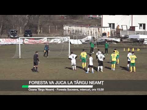 Sport   Foresta va juca la Targu Neamt