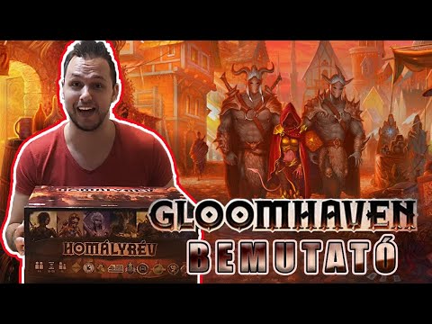 HOMÁLYRÉV // GLOOMHAVEN - Társasjáték bemutató - Kocka Disputa