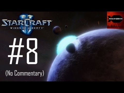 StarCraft 2: Wings of Liberty - Campaign Playthrough Part 8 (Outbreak, No Commentary)