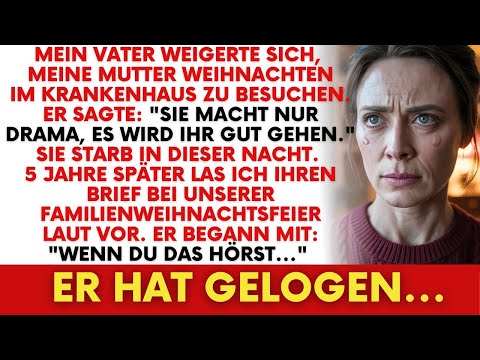 Mein Vater log über Mamas Tod – ich entlarvte ihn beim Weihnachtsessen!