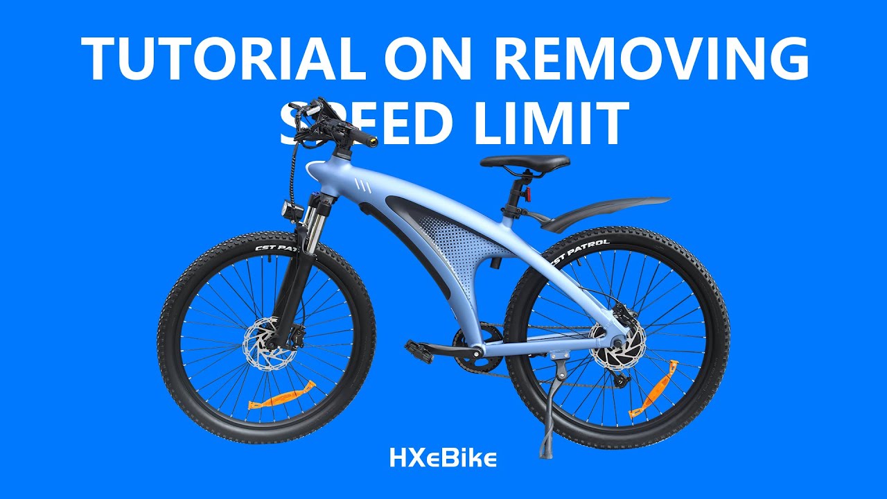Race Mode Tutorial: Removing Speed Restrictions — HXeBike Shark Mako🦈