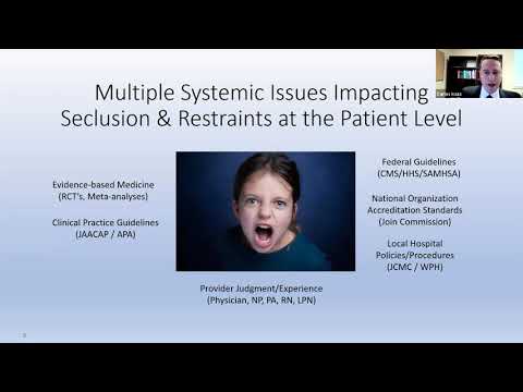 "Moving Towards a Restraint-free Culture within Child & Adolescent Psychiatry