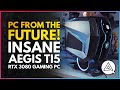 THIS PC IS FROM THE FUTURE! Checking Out the Insane Aegis TI5 RTX 3080 Gaming PC