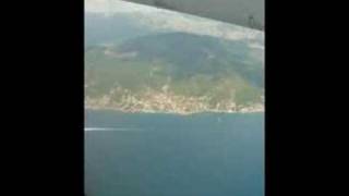 preview picture of video 'Uzletanje sa aerodroma Tivat'