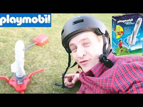 ✅ Playmobil Rakete mit Spring Booster  6187 Test  - Review